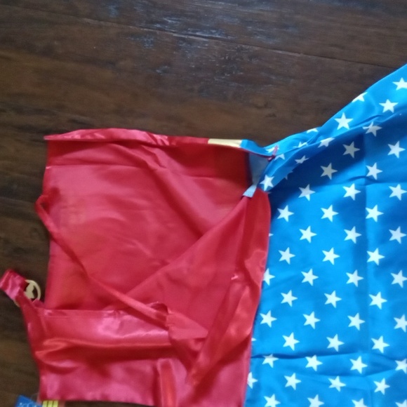 NWT Wonder Women PJ Costume Dress Size Large 10/12 - Picture 5 of 5